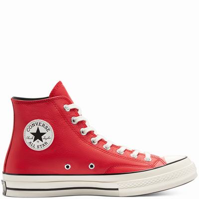 Férfi Converse Color Leather Chuck 70 Bakancs CO1987602 Piros/Bézs